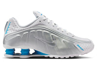 Nike Shox R4 White Blue Hero Silver (Women's)