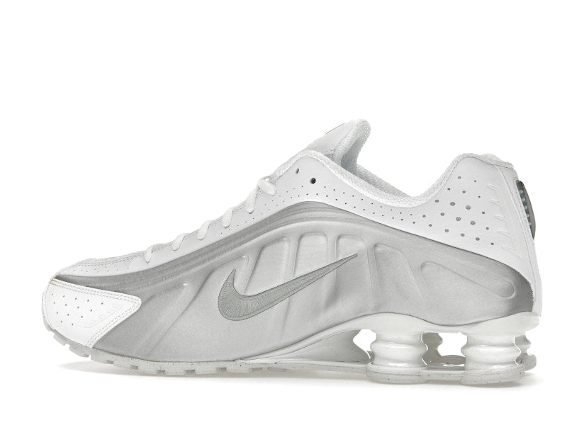 Nike Shox R4 White Bright Crimson Metallic Silver - view 21
