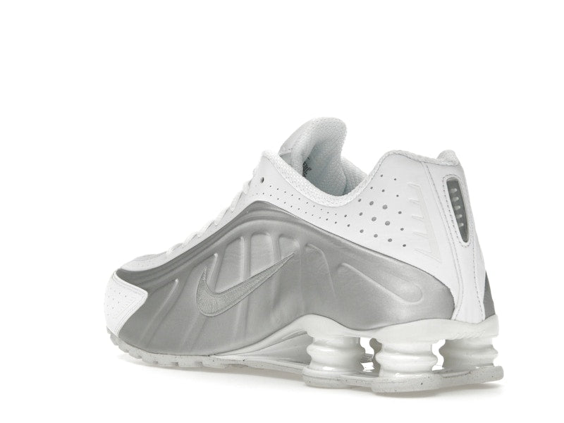 Nike Shox R4 White Bright Crimson Metallic Silver - view 24