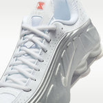 Nike Shox R4 White Bright Crimson Metallic Silver - view 43