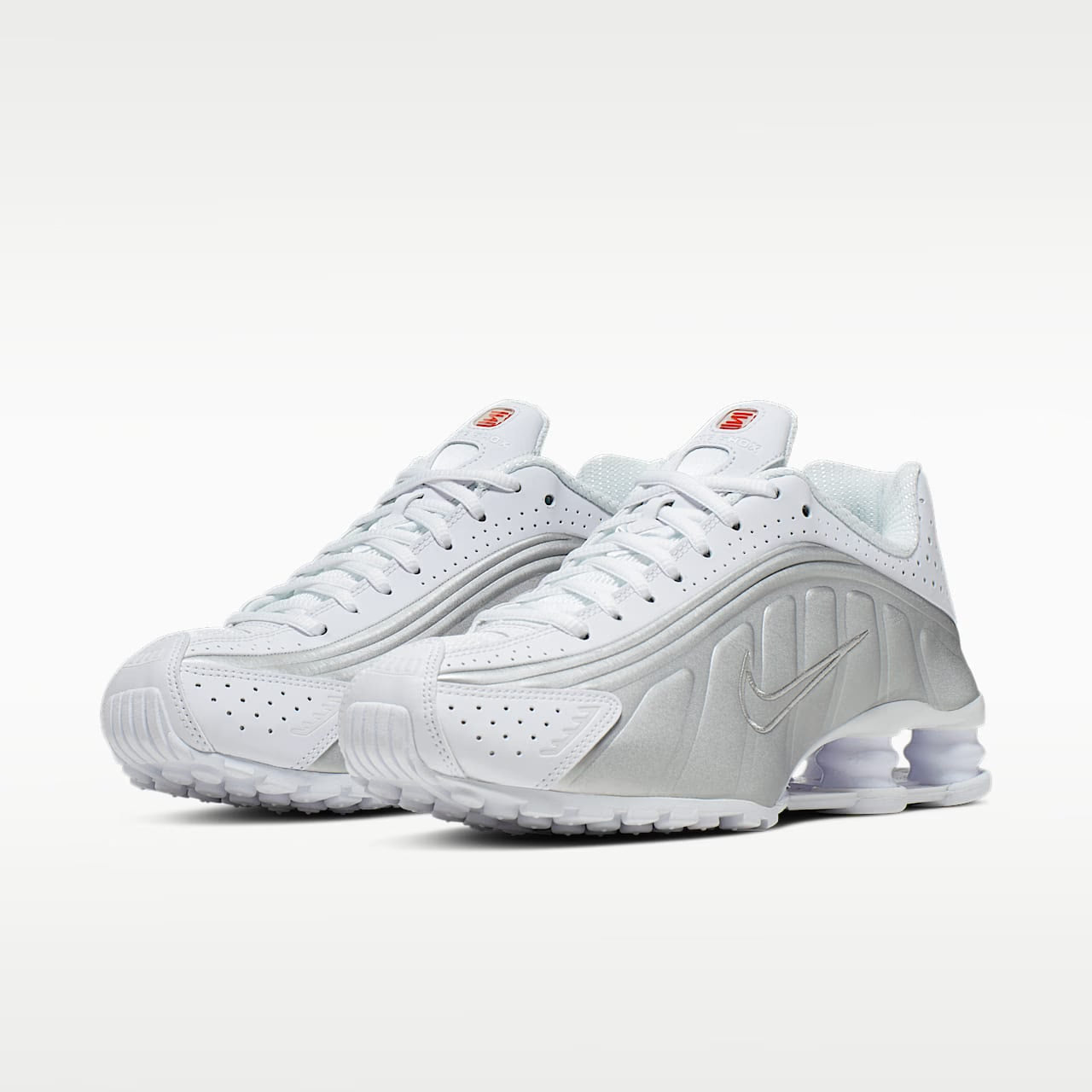Nike Shox R4 White Metallic (W) - view 42