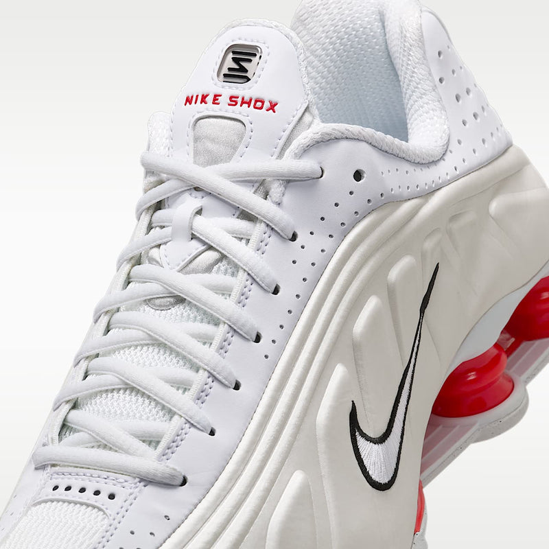 Nike Shox R4 White Phantom Picante Red (Women's) - vue 41
