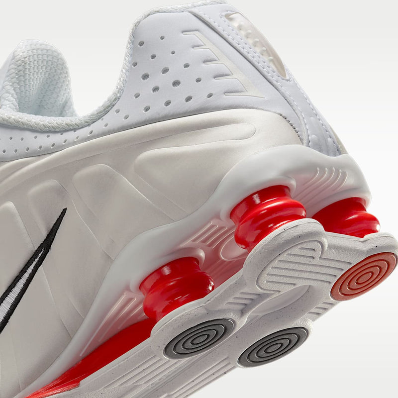 Nike Shox R4 White Phantom Picante Red (Women's) - vue 40