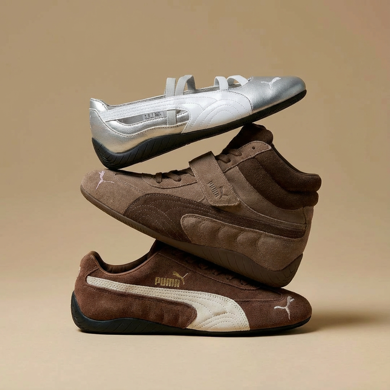 photo de puma speedcat wedge + low + ballet