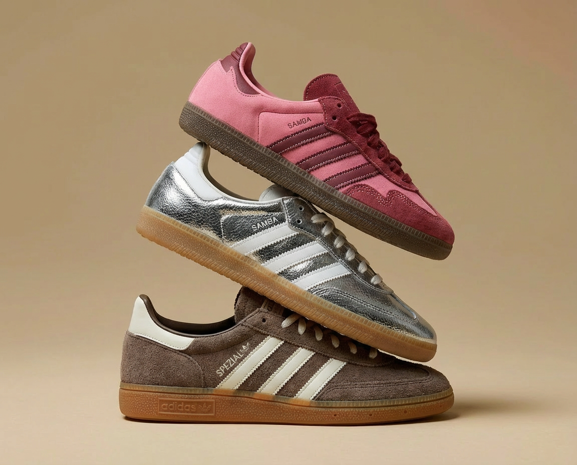 photo de adidas samba et adidas spezial
